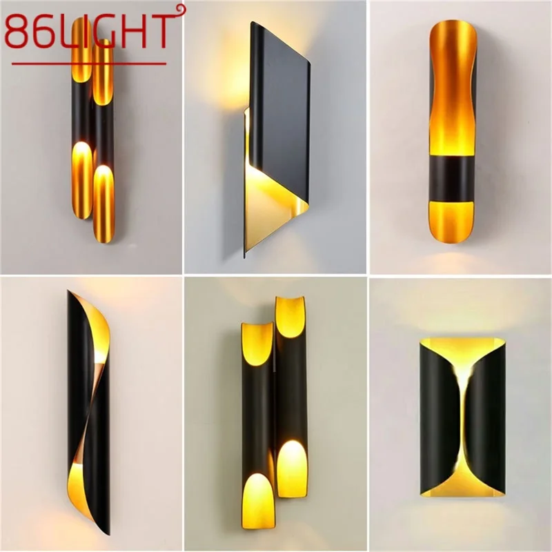 

86LIGHT Nordic Simple Wall Sconces Light Modern LED Lamp Fixtures for Home Corridor Stairs Decoration