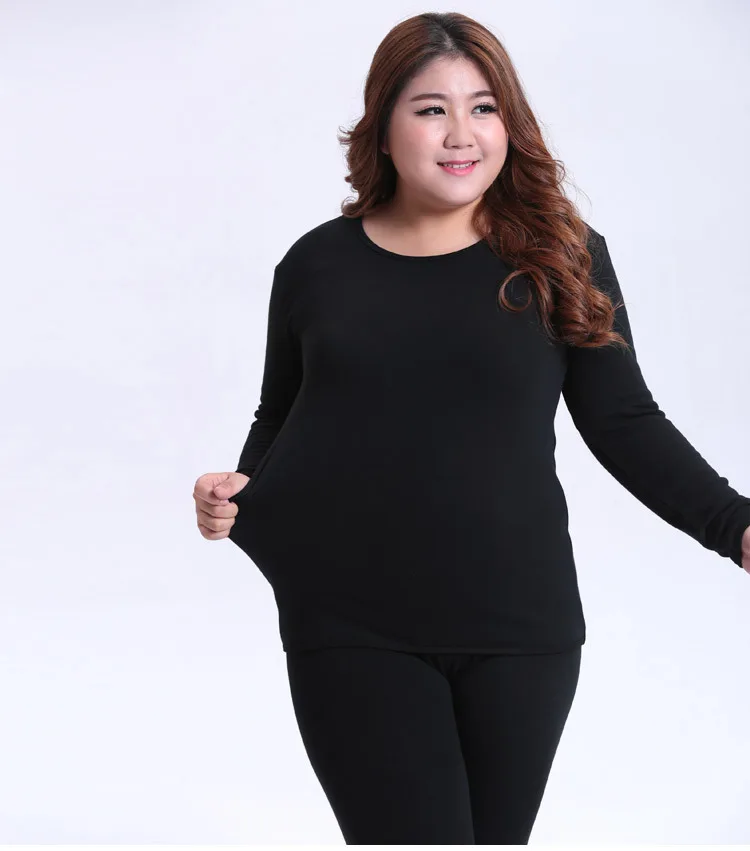 Women's Thermal Underwear Woman Winter Autumn Long Johns for Women Plus Size Thermal Underwear Suit Ladies Clothes 2 Piece Set