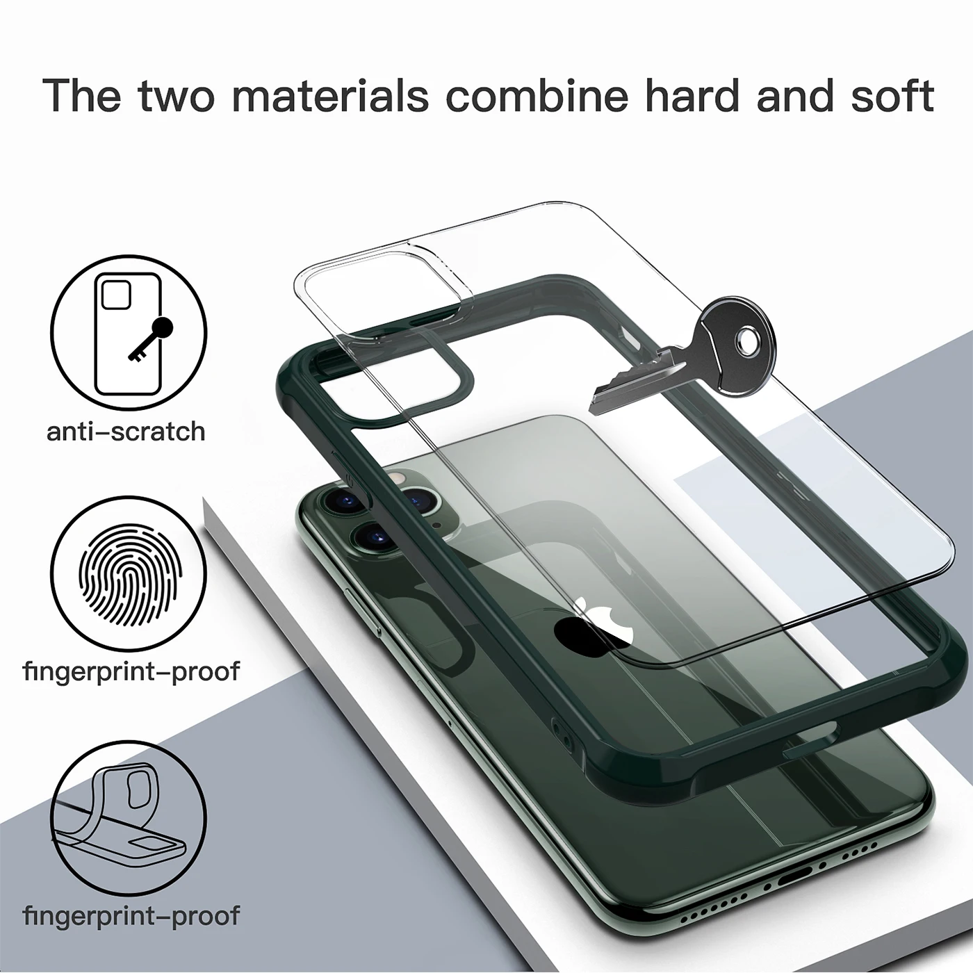 Чехлы для телефонов Apple iPhone 11 6 1 "для Pro Max противоударные на 360 градусов
