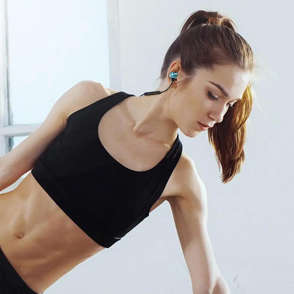 Новинка Leegoal Беспроводные спортивные наушники в уши магнит вкладыши 4 2 объемная