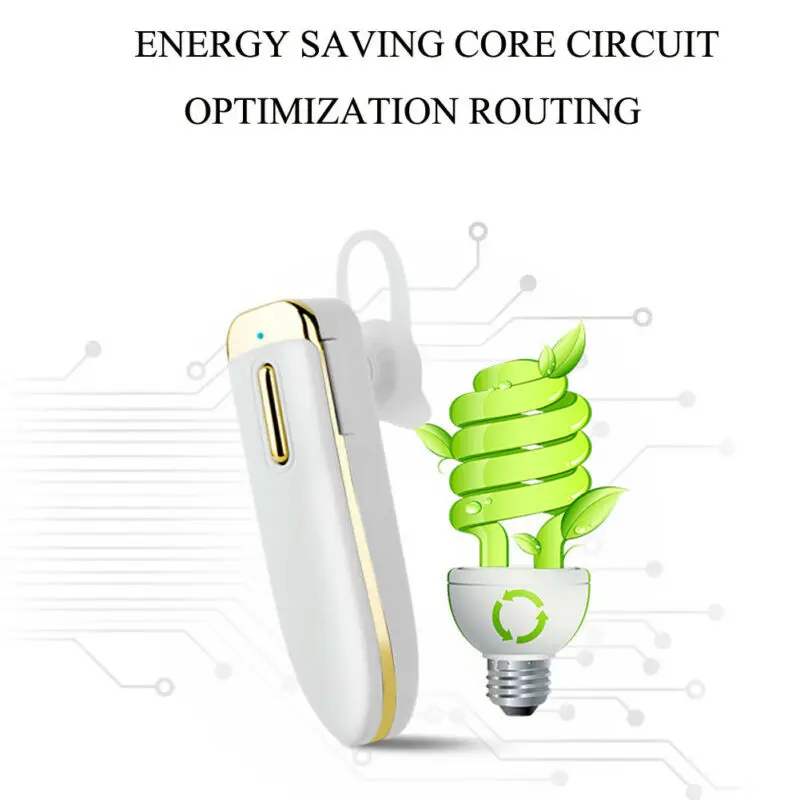 2019 New Wireless Earphone Bluetooth Headset Business Long standby Headphone Hands Free Earpiece For iPhone Android iOS Samsung |