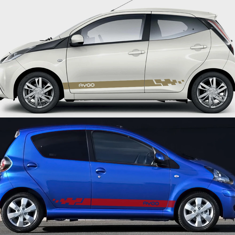 Двухсторонние автомобильные наклейки автомобильная виниловая обертка гоночные