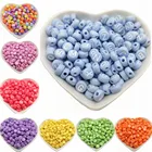 Бусины россыпью для украшений сделай сам, плоские круглые акриловые бусины с надписью для изготовления ювелирных изделий, ожерелий, браслетов, 100200620 шт.