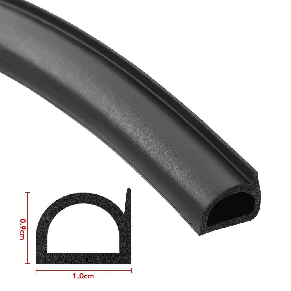 2PCS Car Door Rubber Seal Strip Filler for Toyota Corolla E150 Camry 40 70 Rav4 Mark2 Land Cruiser | Stickers