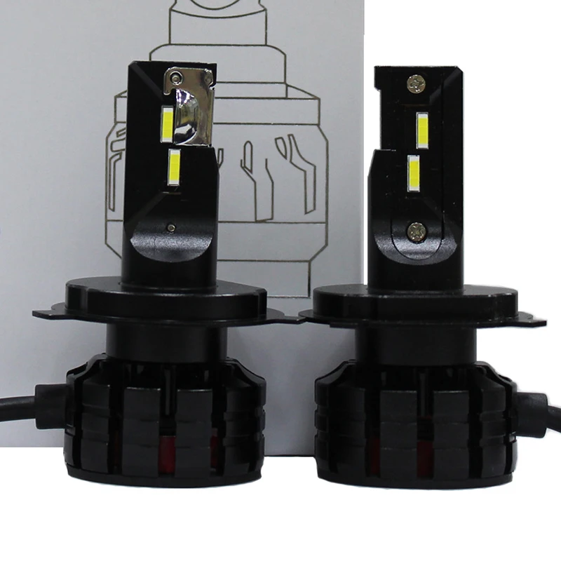 10 пар H1 H3 H4 H7 Led Canbus H8 H11 HB3 9005 HB4 9006 светодиодный головной светильник s 10000LM 6500K