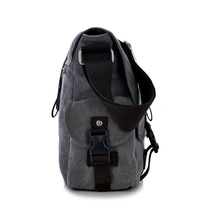 Винтажные холщовые мужские сумки мессенджеры модная сумка через плечо мужская