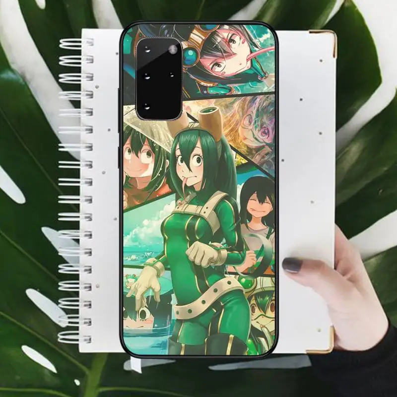 

Asui Tsuyu Boku no My Hero Academia Phone Case For Samsung galaxy S 7 8 9 10 20 edge A 6 10 20 30 50 51 70 note 10 plus