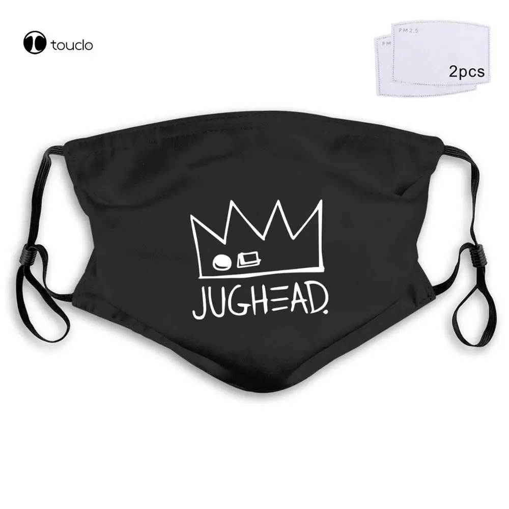 Маска для лица Jughead Jones Crown Riverdale South Side Serpents фильтрующая карманная ткань