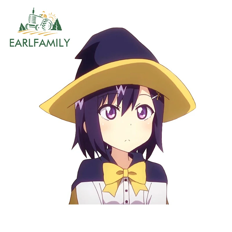 

EARLFAMILY 13 см x 12 см для винограда Хэллоуин Изящные автомобильные наклейки аниме личные креативные водонепроницаемые устойчивые к царапинам н...