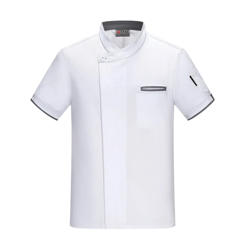 Униформа шеф повара для мужчин и женщин дышащая сетчатая форма с коротким