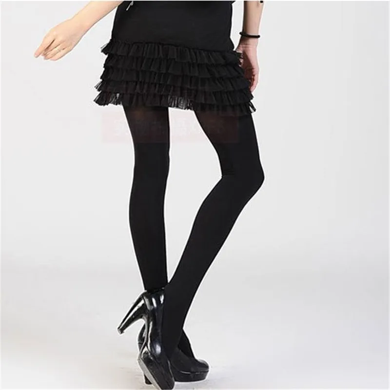 Популярные Классические пикантные женские колготки 120D непрозрачные толстые