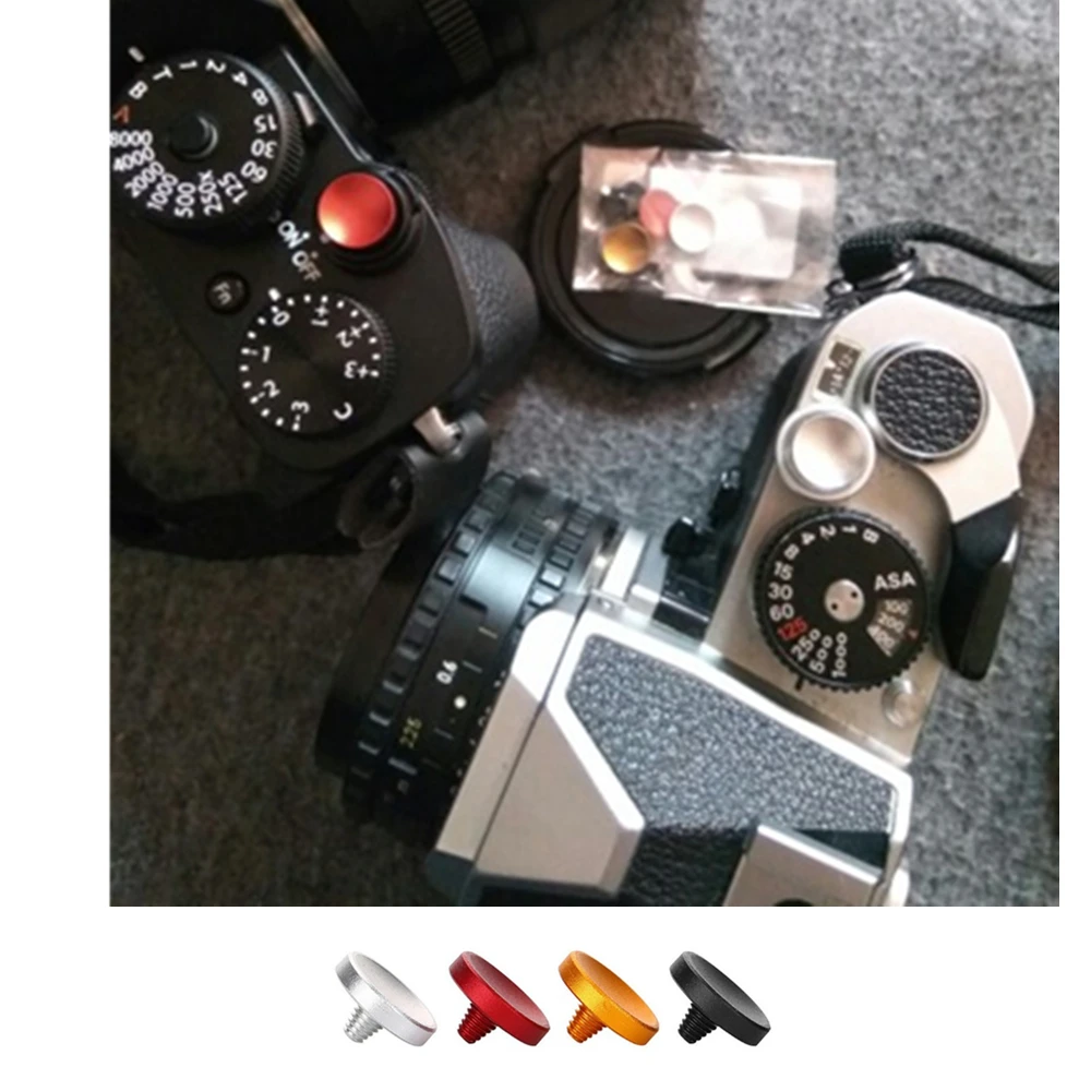4 шт. долговечная триггеров мягкая спусковая Кнопка затвора SLR Камера аксессуары