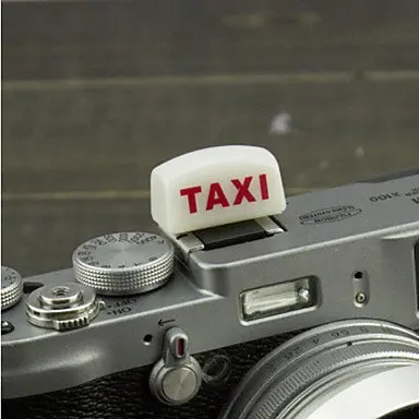 Защитная крышка для горячего башмака в форме такси Nikon Fuji fx Canon Pentax Olympus dslr