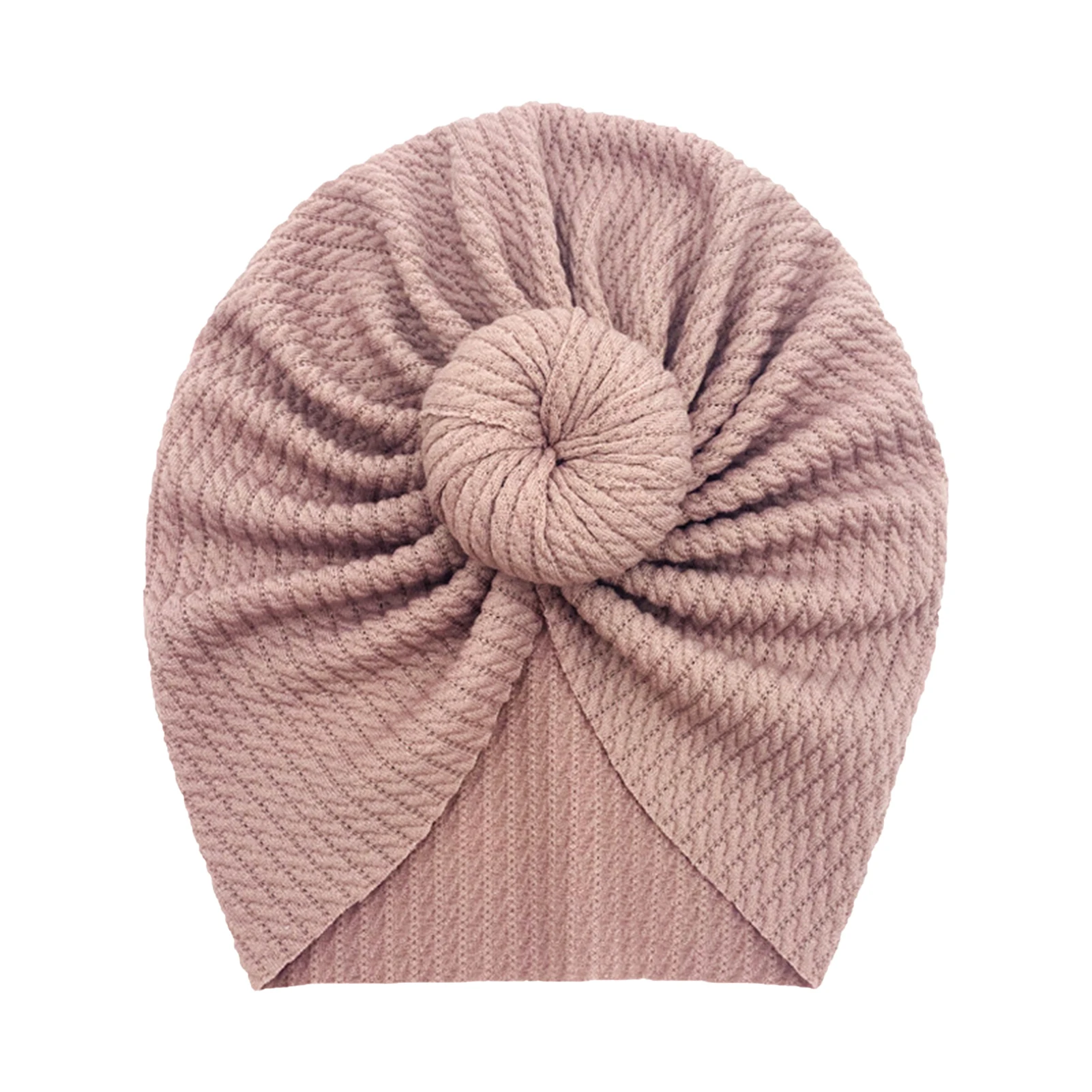 

Girls Boys Bonnet Breathable Elastic Solid Soft Fashion Photography Prop Kids Cap Beanie Cute 1-2 Years Old Baby Turban Headwrap