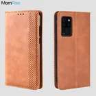 Роскошный чехол-портмоне в ретро-стиле Тонкий Магнитный откидной кожаный чехол для Oukitel C21  C21 Pro Чехол-книжка с отделениями для карт и подставкой в мягкой обложке Мобильный телефон Сумки