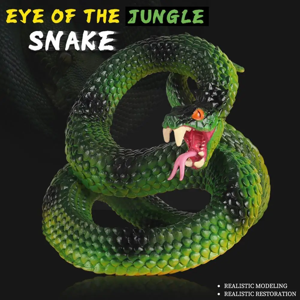 

Искусственные животные, большие питоны, игрушка, имитация змеи, Whimsy, модель рептилий, декоративная фигурка для детей Q8g5