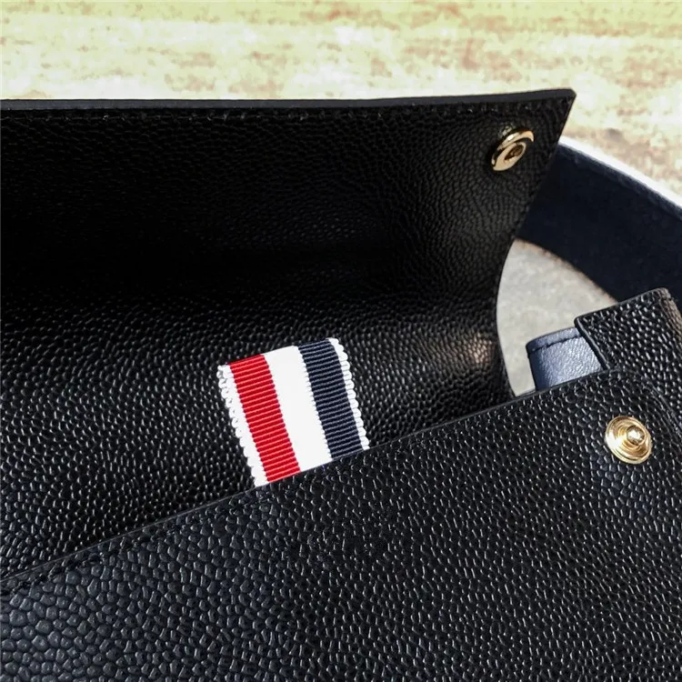 

2021 Fashion TB Brand Mobile Phone Genuine Leather Crossbody Men Women Shoulder Card Bag Black Case Sports Wallet