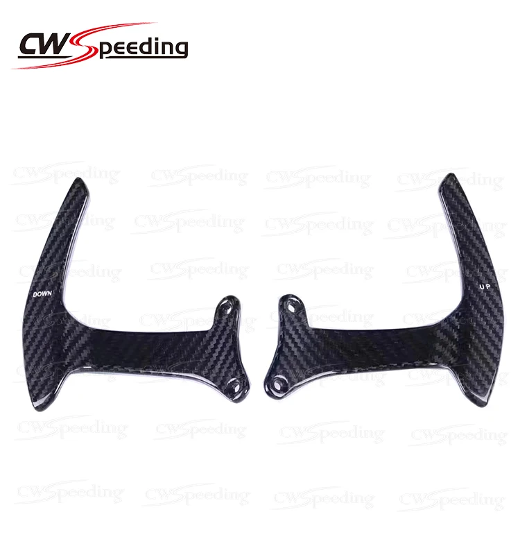 Переключатели скоростей на руле из настоящего углеродного волокна для