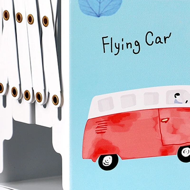 1 шт. Kawaii металлическая настольная книга выдвижной держатель книжного блока