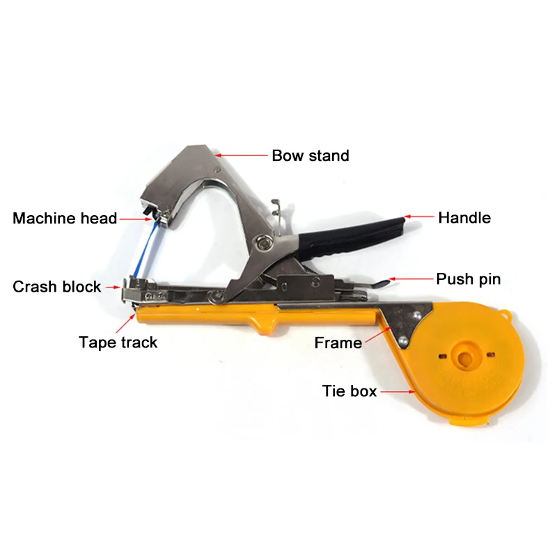 Tied Sticks Machine Plant Hand Tying Branch Binding Garden Tapetool Vegetable Flower DIY Tool |