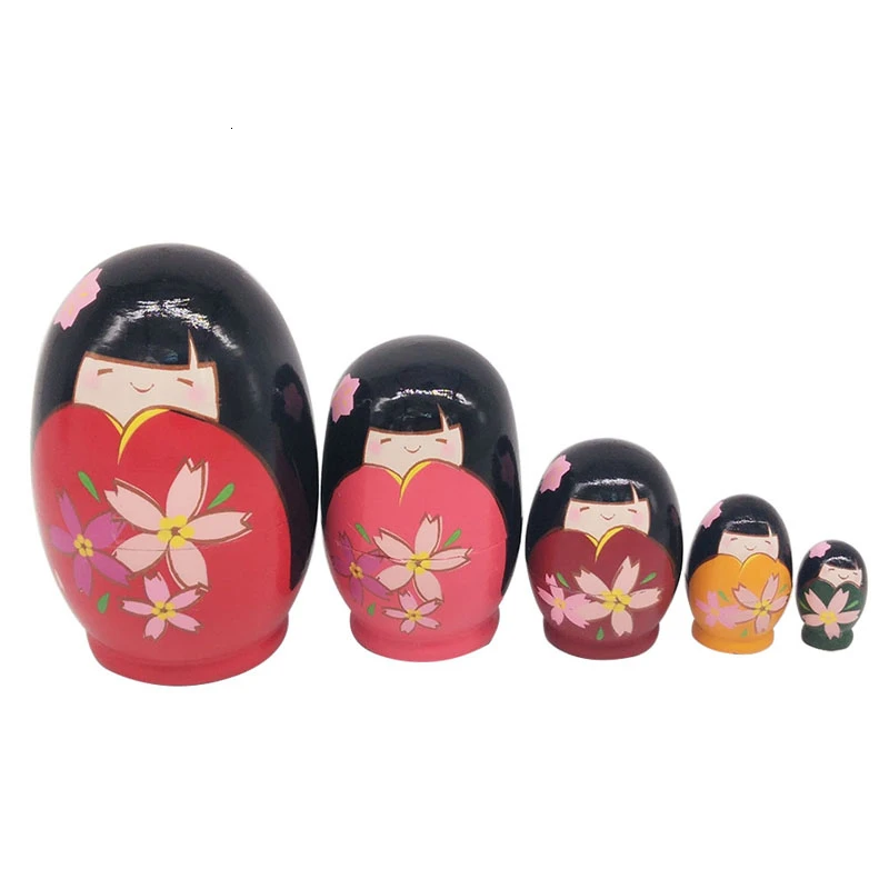Русские Матрешки деревянные Креативные Куклы-панды Щелкунчик девочка-ниндзя