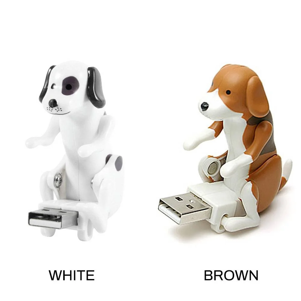 

Portable Mini Cute USB 2.0 Funny Humping Spot Dog Rascal Dog Toy Relieve Pressure for Office Worker Best gift For Festiva giftl