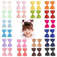 40 pieces 3 baby girls grosgrain ribbon bows hair bow clips barrettes for girl teens kids babies toddlers