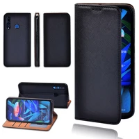 phone case for huawei p smart plus 2019p smart 20199s8 black leather pu with card slot function shockproof protective shell