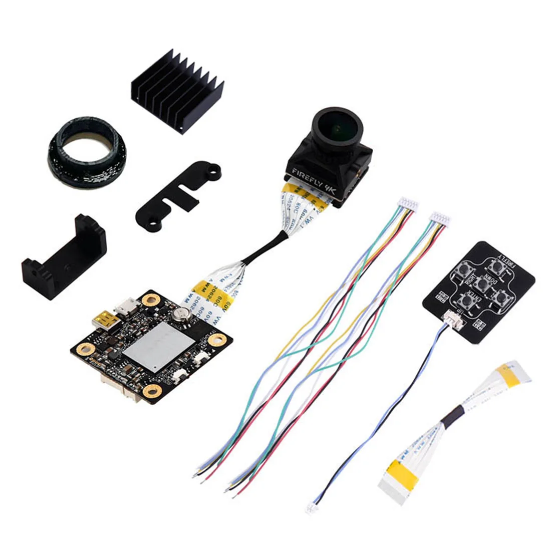 

Hawkeye Firefly 4K Split Cam Version 3.0 Camera DVR 7-24V Including Shell For RC FPV Racing Drone Parts
