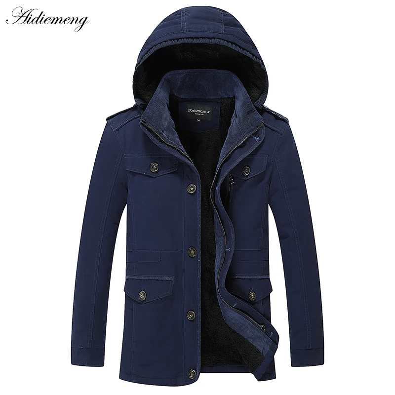 Мужское зимнее шерстяное пальто шерстяной плащ бомбер мужское пальто|Мужские