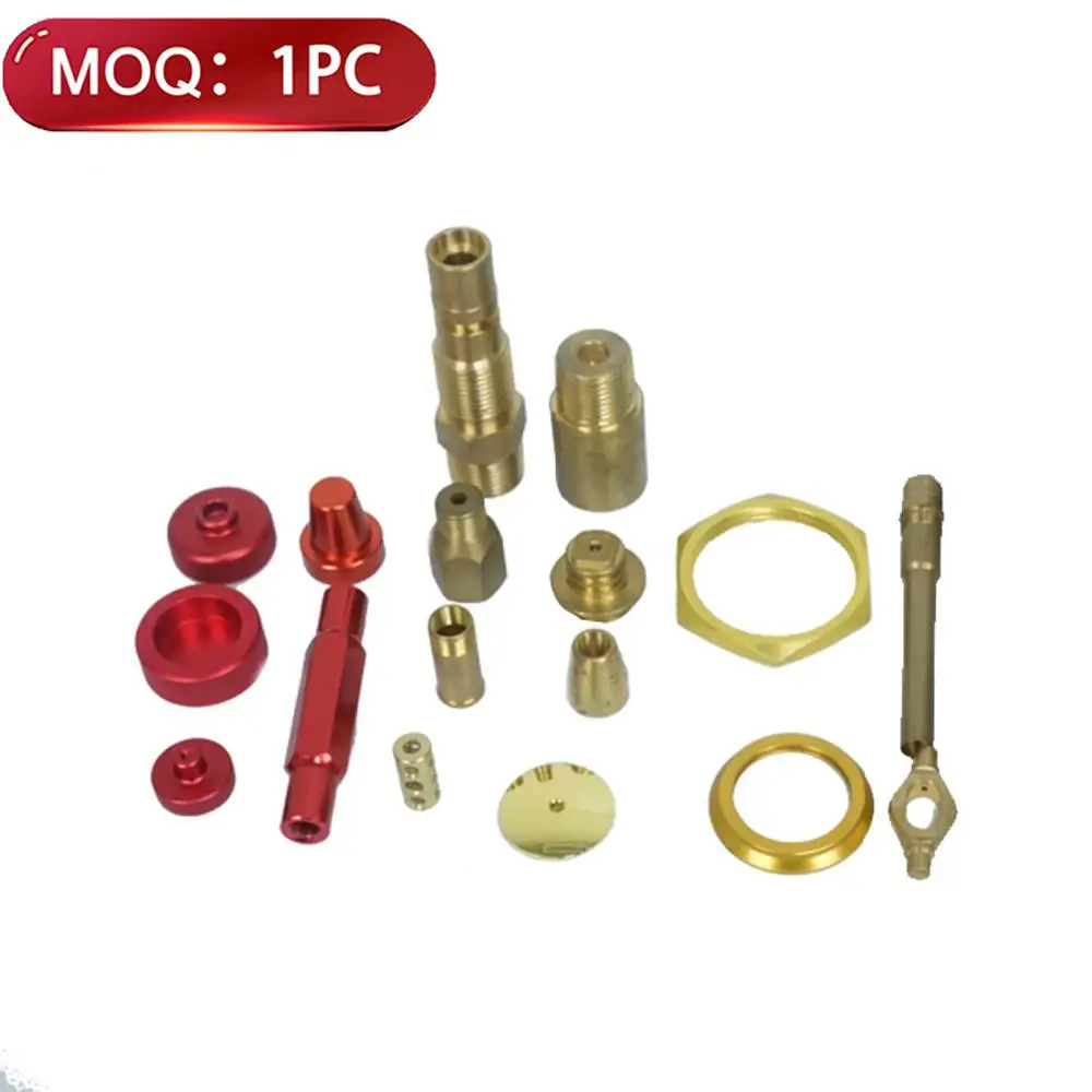 

Precision Custom Aluminum stainless steel turning CNC Parts Small Metal parts, CNC Turning services for Machining Prototype