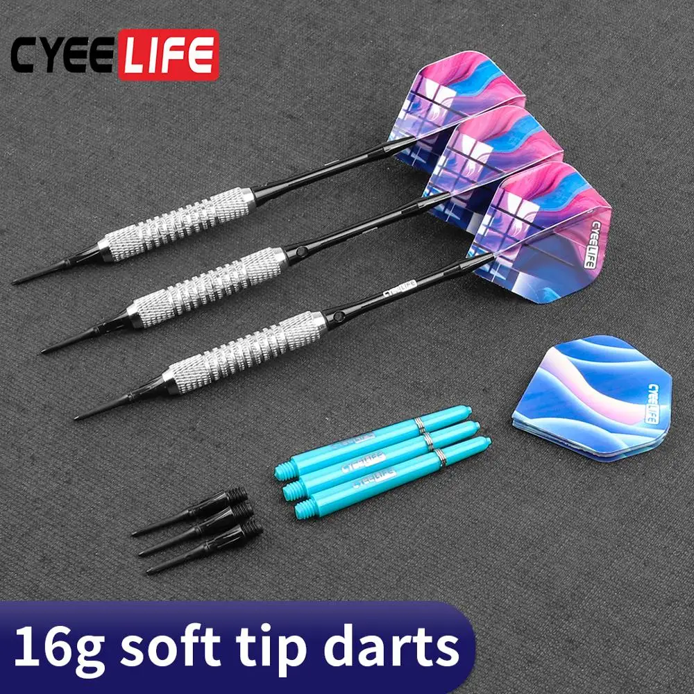 CyeeLife 3 шт./компл. 16g профессиональная Электронная Мягкая насадка дротика с Дротика