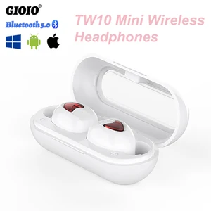 tw10 tws mini bluetooth wireless headphones gaming headsets sports earbuds for iphone samsung oppo huawei xiaomi music earphones free global shipping