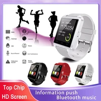 u8 smart watch men women bracelet for heart rate monitoring running pedometer calorie counter health fitness tracker smartwatch