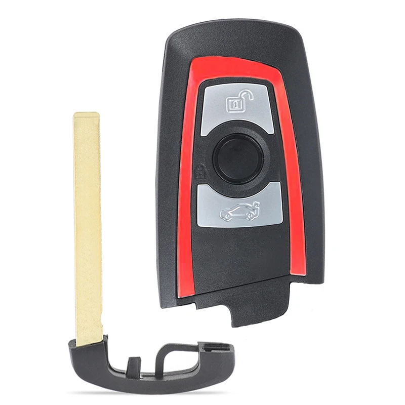 KEYECU 315/434/868 МГц PCF7953 / PCF7945 чип CAS4 +/FEM замена 3 Btn дистанционный брелок для BMW 1 2 4 5 6 7