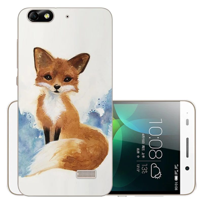 Чехол-книжка 5,0 дюйма для huawei Honor 4C, чехол CHC-U01, CHM-U01 чехол для huawei Honor 4C, мягкий силиконовый чехол для huawei G Play Mini - Цвет: AQHLGQ