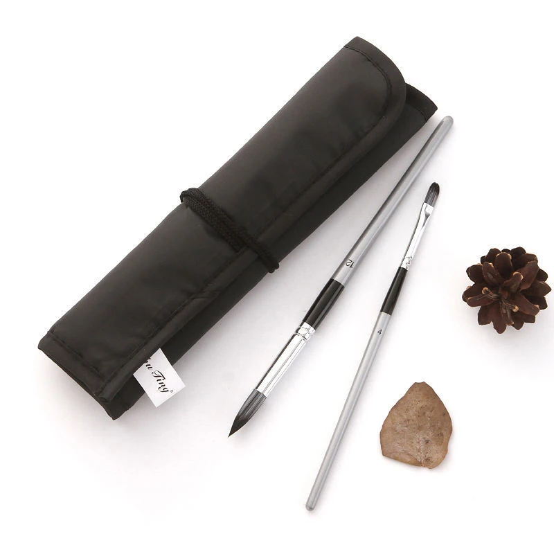 8 акварельных кистей сумка для хранения ПВХ трубка нейлоновая кисть