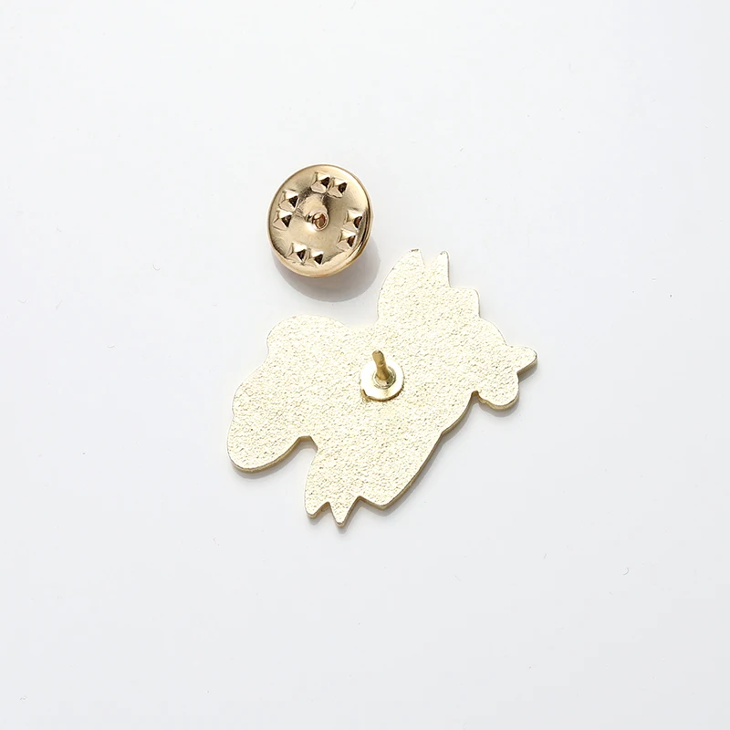 Эмалированная брошь Dream brush розовая фиолетовая романтическая бижутерия булавка