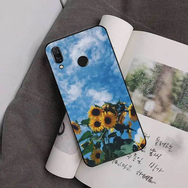 

Beautiful sunflower flowers Phone Case For Xiaomi redmi 9 9a 8 8a mi 9 9t 10 note 10 9 9s 8 8t 7 pro max funda