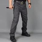 Брюки мужские тактические, дышащие водонепроницаемые штаны, устойчивые к разрыву, в стиле милитари, для восхождения и тренировок, большие размеры