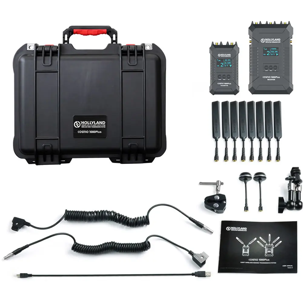 Hollyland Cosmo 1000 Plus SDI/HDMI совместимая Беспроводная система передачи видео 1080 футов P