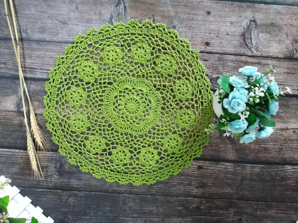 Современная круглая подставка под кружку кухонный Рождественский коврик для