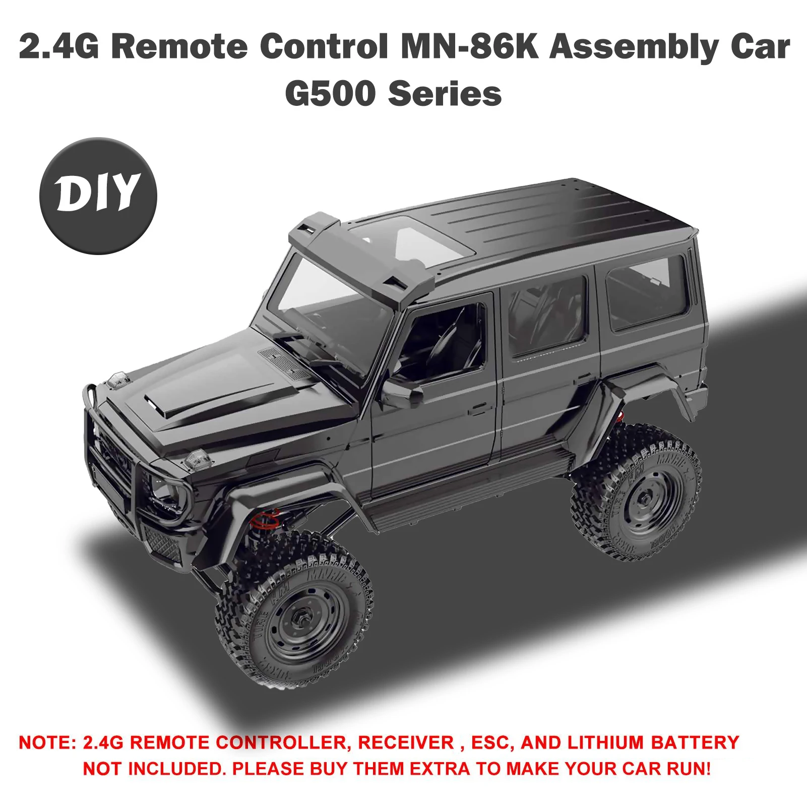MN 86K G500 сборный автомобиль 1/12 подъемный сделай сам игрушечный 4WD строительный