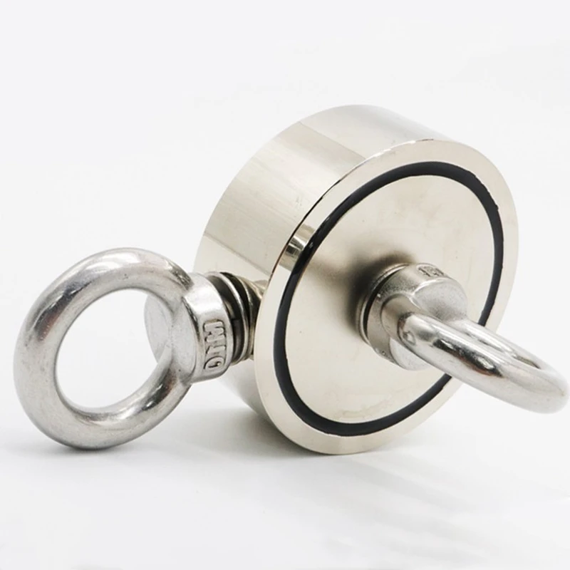 Неодимовый магнит Круглый супермощный неодимовый 200 кг|Магнитные материалы| |