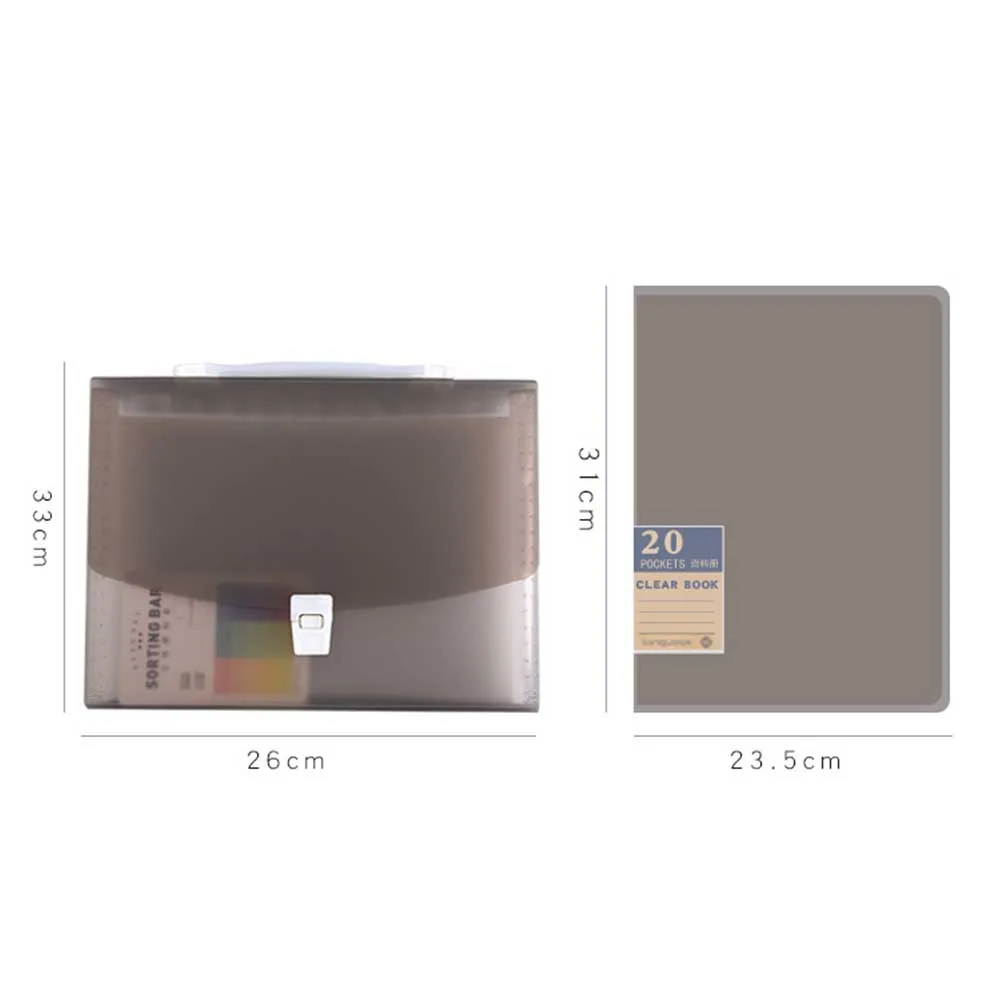 

Waterproof A4 File Document Bag Folders Storage Pouch Office School Supplies