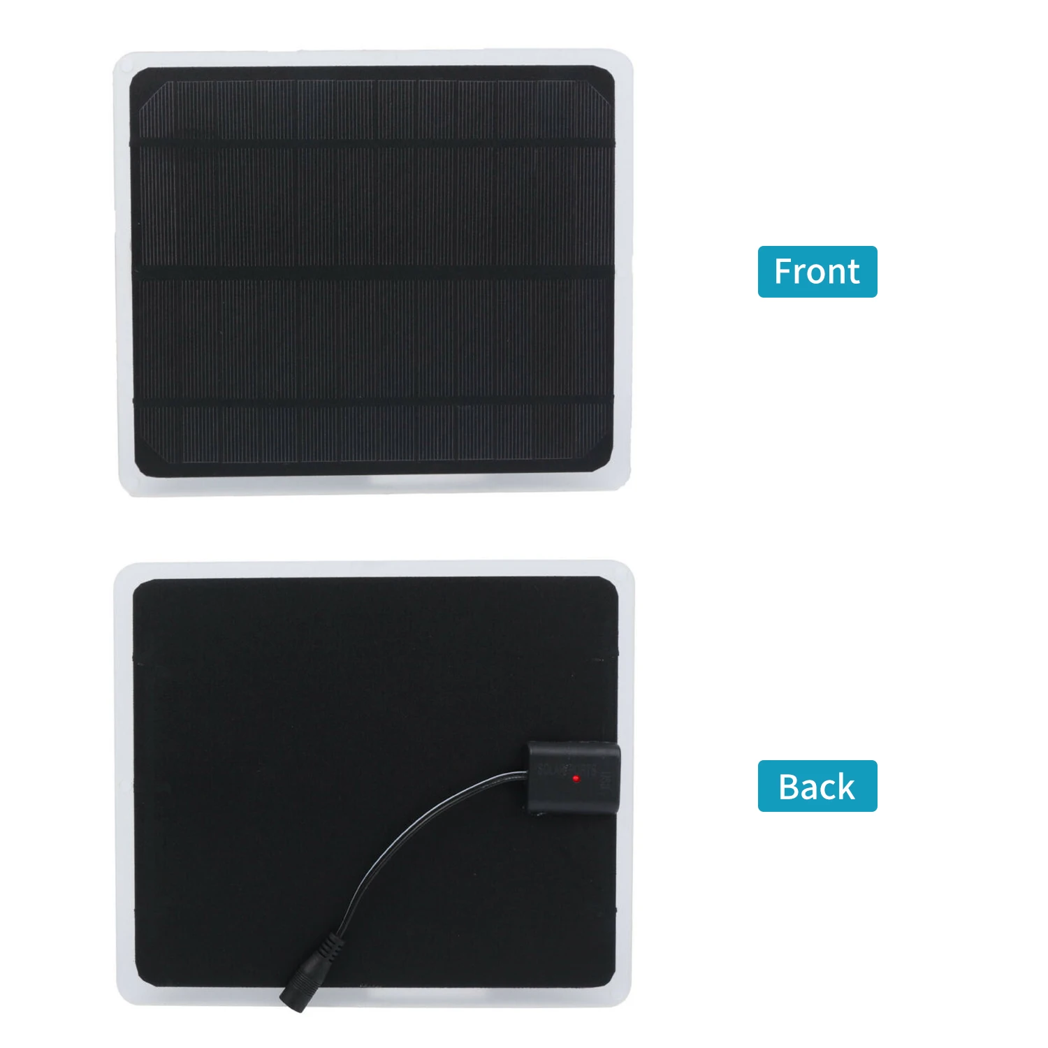 Панель солнечных батарей 10 Вт в светильник с весовым стеклянным закалом