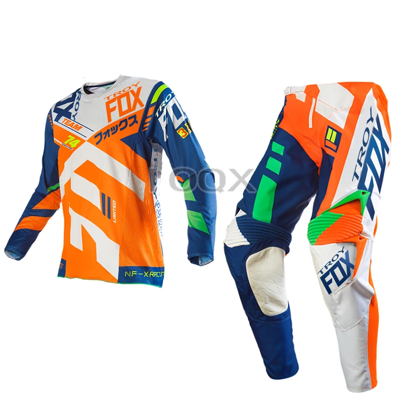 MX MTB SE Racing 360 деление Джерси и брюки комбинированные мужские Мотокросс/MX/ATV/BMX