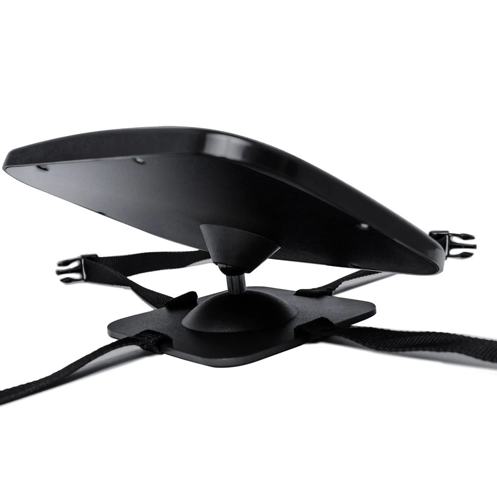 Регулируемое широкое Автомобильное зеркало заднего вида с креплением на