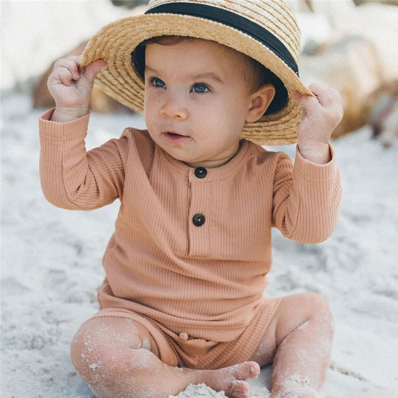 

2021 Summer Baby Short Sleeve For Clothing Boys Girls Infants Short Pants For Children Two Clothes Sets For Babies