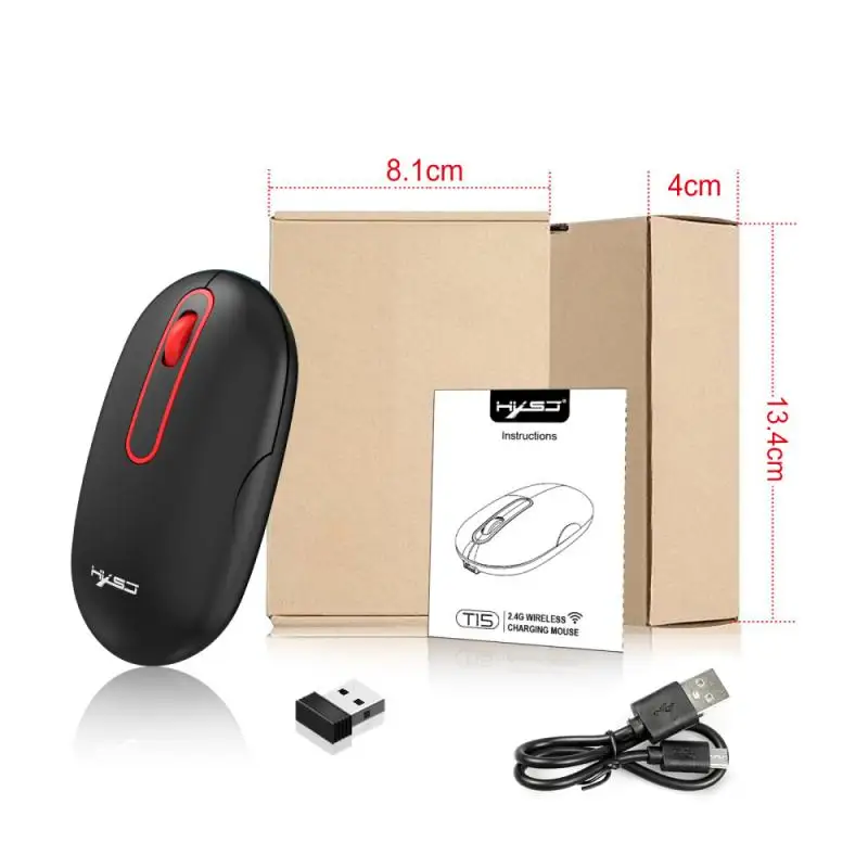 

1600 DPI USB Optical Wireless Computer Mouse 2.4G Receiver Super Slim Mouse For PC Laptop With USB Receiver Gamer Office Mouse